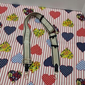 Anne Klein Beige Purse Strap Adjustable 32 1/2"-49 3/4" Long x 1 1/2"Wide #AKB